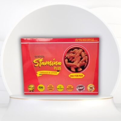 Stamina Plus Capsules (2 Pack) with Free Lotion